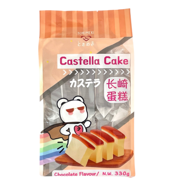 Tokimeki Castella Chocolate Flavor 12x330g