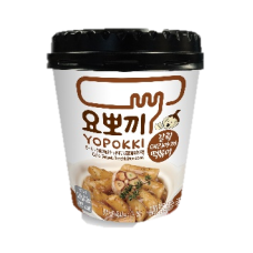 KR Yopokki Ricecake Cup Garlic 30x120g