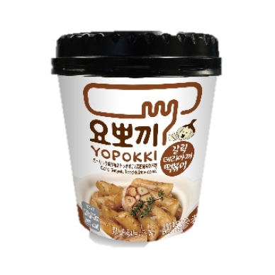 KR Yopokki Ricecake Cup Garlic 30x120g
