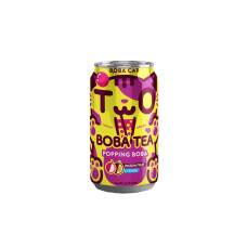 TW BobaCat Bubble Tea Passionfruit+Lychee 24x320ml
