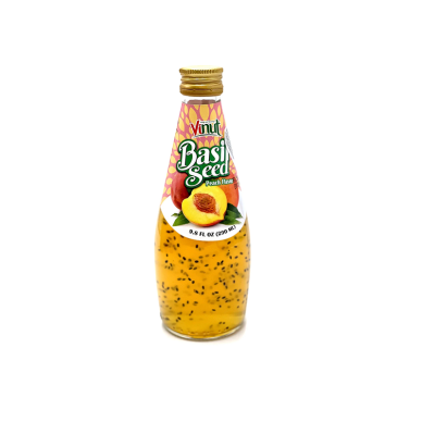 VN Basil Seed Drink Peach Flavor 24x290ml