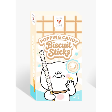 Tokimeki Biscuit Stick Pop-Candy Veg WChoco 40x40g