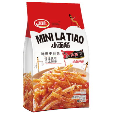CN Wei Long Latiao Hot & Spicy Mini 12x360g