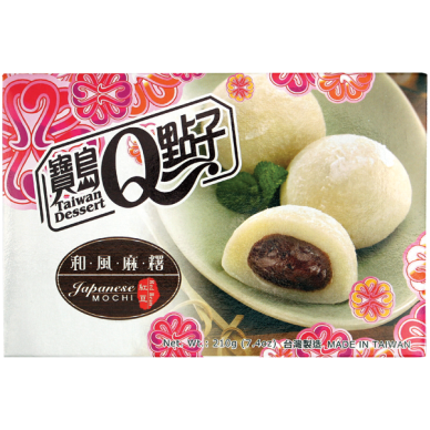 TW Q He Fong Red Bean Mochi 24x210g