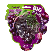 CN Cokoc Peeling Gummy Big Grape 24x150g