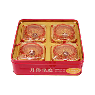 YB Moon Cake 1 Yolk White Lotus 12x4pcs/12x750g