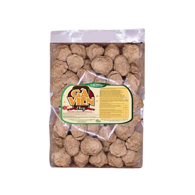 VN ANN Vegan Soy Chicken Balls/Ga Vien Chay 6x1kg