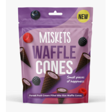 TR Miskets Waffle Cones Forest Fruits Fl 12x50g