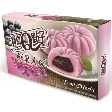TW Q Fruit Mochi Blueberry 24x210g