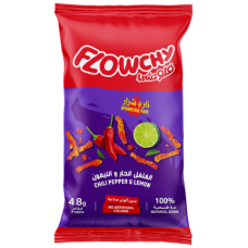 SA Flowchy Crunchy Puffed Corn Chili Lemon 48x70g