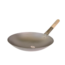 Iron Wok 15" Single Handle 1pc