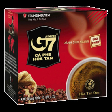 VN TN Inst Coffee G7 Pure Black-24x15sachetx2g