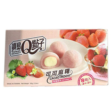 TW Q Mico Mochi Strawberry Flavor 24x80g