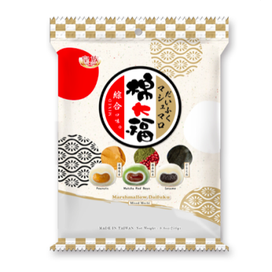 TW RF Marshmallow Daifuku Mochi Mixed 12x250g