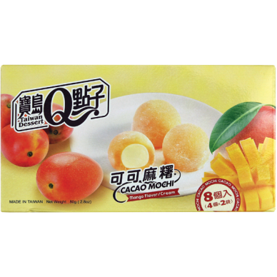 TW Q Mico Mochi Mango Flavor 24x80g