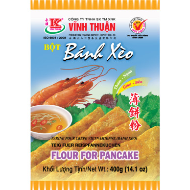 VN VT Prepared Mix Flour Banh Xeo 30x400g