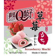 TW Q Mochi Strawberry Fl 24x120g