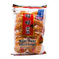 Want Want Shelly Senbei Rice Cracker Spicy 20x112g