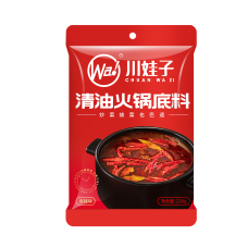 CN CWZ Hot Pot Soup Base Spicy 12x220g