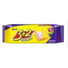 KSF Sandwich Soda Cracker Blueberry Flavor 24x125g