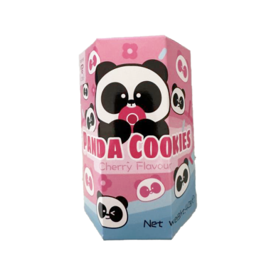 Tokimeki Panda Biscuit Cherry Flavor 24x40g