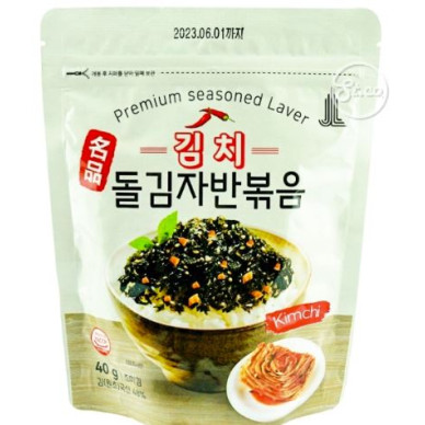 KR Torn and Seasoned Laver Kimchi Fl 24x40g