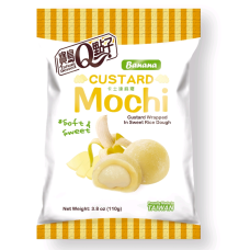 TW Q Custard Mochi Banana Flavor 24x110g bag