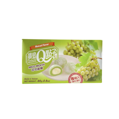 TW Q Mico Mochi Muscat Flavor 24x80g