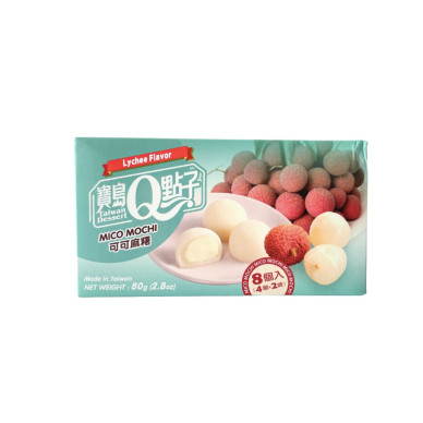 TW Q Mico Mochi Lychee Flavor 24x80g