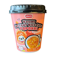 Youmi Instant Rice Cake Topokki Rose CUP 24x120g