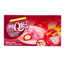 TW Q Mico Mochi Dragon Fruit Flavor 24x80g