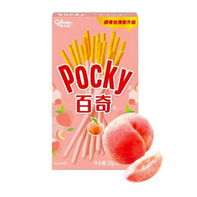 CN Biscuit Stick Peach Flavor 36x55g