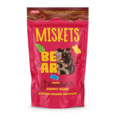TR Miskets Milk Chocolate Coated Jelly Bear12x120g