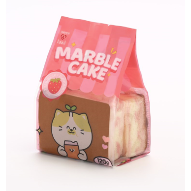 Tokimeki Marble Cake Strawberry Flavor 32x120g