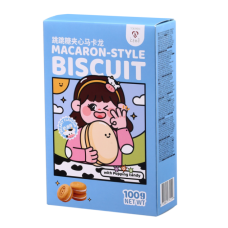 Tokimeki Macaron-Style Cookie Cream Fl 40x100g