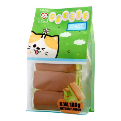 Tokimeki Cheese Cake Matcha Flavor 24x180g