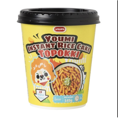 Youmi Inst Rice Cake Topokki Original CUP 24x120g