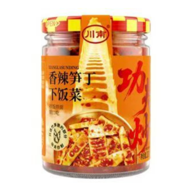 Chuannan Bamboo Shoots Hot Spicy Flavor 12x200g
