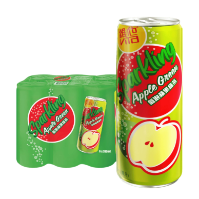 Vita Sparkling Apple Green Tea Drink 2x4x6x310ml