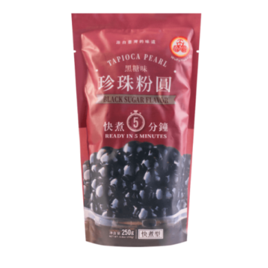 CN WFY Instant Pearl Topping Black Sugar Fl36x210g