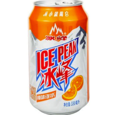 CN Bingfeng Soda Drink Orange Fl TIN 24x330ml
