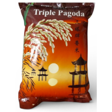 Triple Pagoda Jasmine Longgrain Rice 5x4,5kg