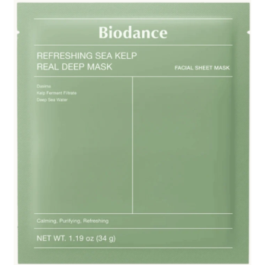 KR Biodance Refreshing Sea Kelp Deep Mask 6x4pcs