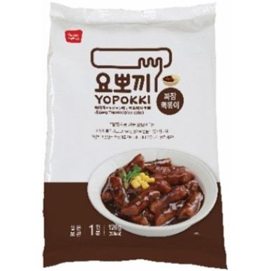KR Yopokki Ricecake Pouch Jjajang 20x120g