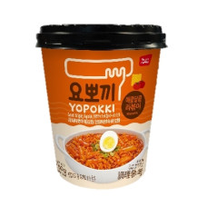 KR Yopokki Ricecake&Ramen Cup Sweet Spicy 16x145g