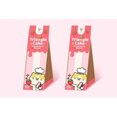 Tokimeki Triangle Sponge Cake Strawberry Fl 32x90g