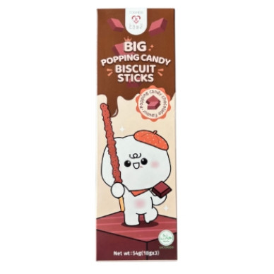 Tokimeki XL Biscuitstick PopCandy Choco Fl 40x54g