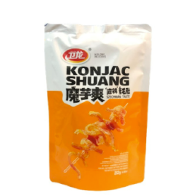 CN Wei Long Konjac Snack Sichuan Spicy Fl 20x252g