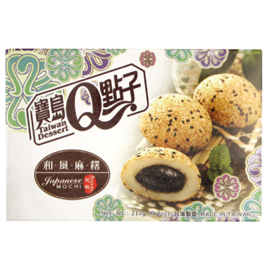 TW Q He Fong Sesame Mochi 24x210g