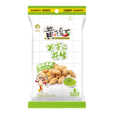 CN Huang Fei Hong Mustard Peanuts 30x110g